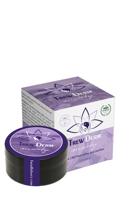 Trew Derm Pure CBD Salve 2 oz - Anxiety
