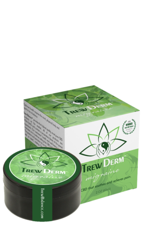 Trew Derm Pure CBD Salve 2 oz – Migraines