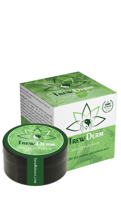 Trew Derm Pure CBD Salve 2 oz – Migraines
