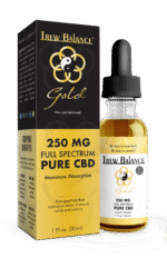 Trew Balance Gold – 250mg Pure CBD - 30 Day Supply