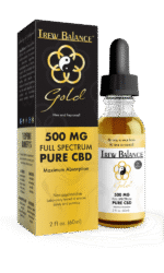 Trew Balance Gold – 500mg Pure CBD  -  2 Month Supply