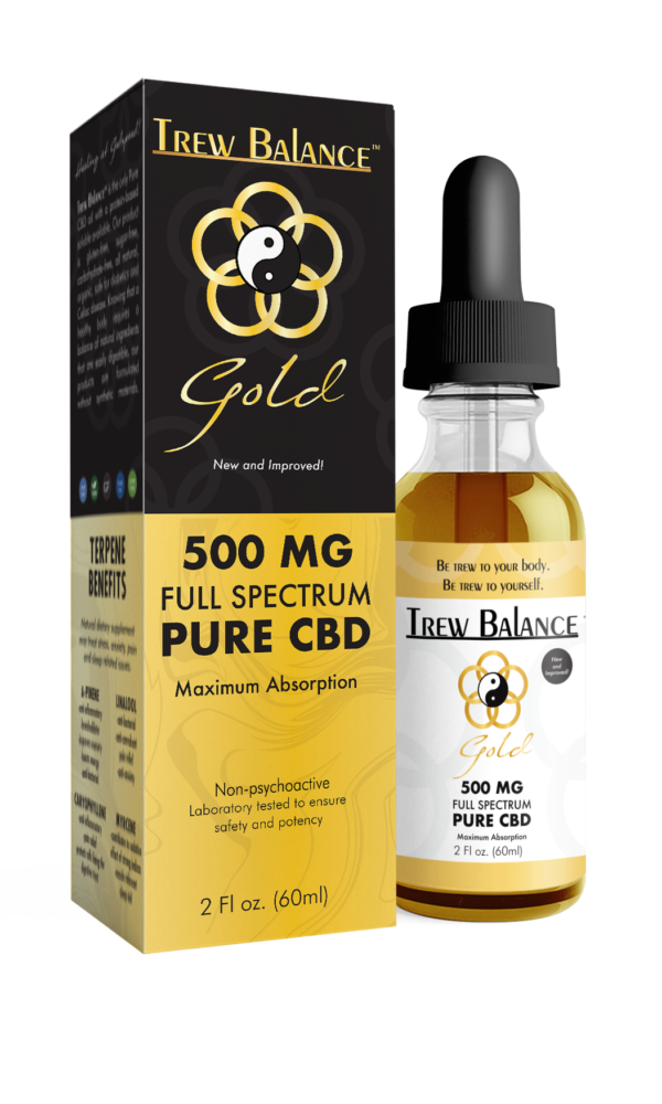 Pure Organic CBD Oil Tincture - 750 mg High Potency Wintermint Cannabis Oil