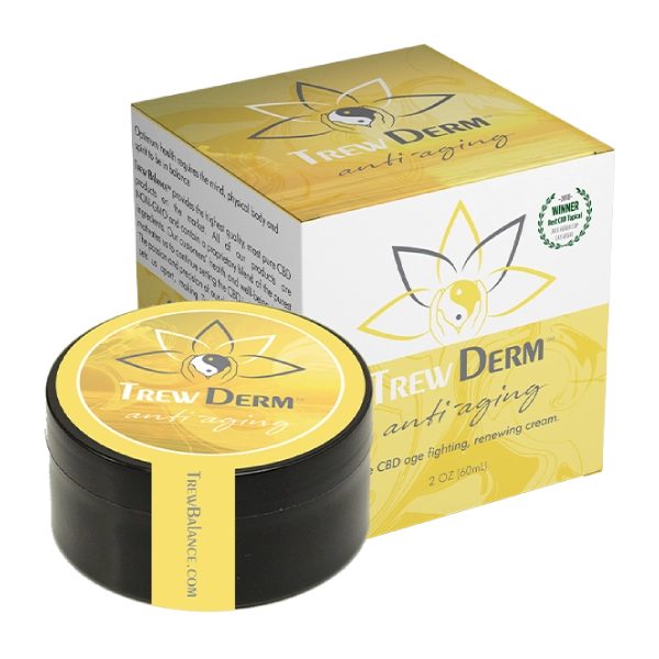 Trew Derm Pure CBD Salve 2 oz - Anti-Aging