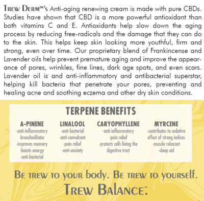 Trew Derm Pure CBD Salve 2 oz - Anti-Aging - Image 3